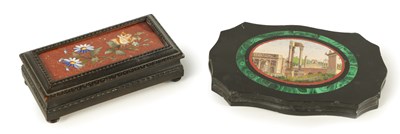 Lot 767 - A 19TH CENTURY ITALIAN MICRO MOSAIC PAPER WEIGHT