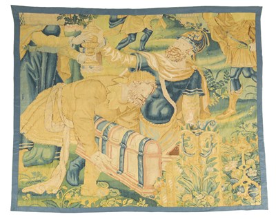 Lot 746 - A 17TH CENTURY WALL HANGING TAPESTRY