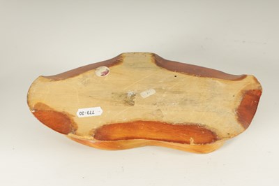 Lot 154 - A 20TH CENTURY CHINESE SCHOLAR'S STONE ON STAND