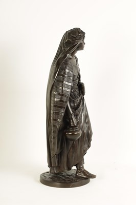 Lot 684 - JEAN JULES SALMSON (1823 -1902) A 19TH CENTURY FRENCH PATINATED BRONZE SCULPTURE