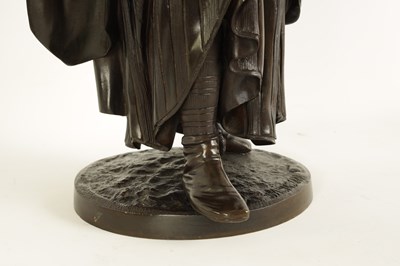 Lot 684 - JEAN JULES SALMSON (1823 -1902) A 19TH CENTURY FRENCH PATINATED BRONZE SCULPTURE