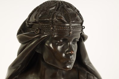 Lot 684 - JEAN JULES SALMSON (1823 -1902) A 19TH CENTURY FRENCH PATINATED BRONZE SCULPTURE