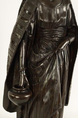 Lot 684 - JEAN JULES SALMSON (1823 -1902) A 19TH CENTURY FRENCH PATINATED BRONZE SCULPTURE