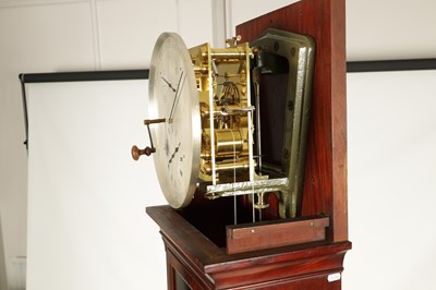 Lot 971 - A FINE REGENCY FIGURED MAHOGANY LONGCASE OBSERVATORY REGULATOR