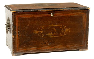 Lot 497 - A 19TH CENTURY LEVER WOUND SWISS ORCHESTRAL MUSIC BOX