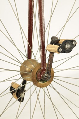 Lot 631 - A LATE 19TH CENTURY 44” PENNY FARTHING BICYCLE