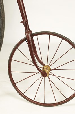 Lot 631 - A LATE 19TH CENTURY 44” PENNY FARTHING BICYCLE