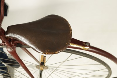 Lot 631 - A LATE 19TH CENTURY 44” PENNY FARTHING BICYCLE