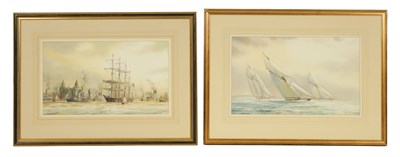 Lot 868 - DAVID BELL (1915-1959) TWO WATERCOLOURS