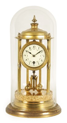 Lot 954 - AN EARLY 20TH CENTURY 'BANDSTAND' 400-DAY TORSION CLOCK