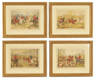 Lot 854 - EDWARD BENJAMIN HERBERTE  (1857-18930) A SET OF FOUR WATERCOLOURS