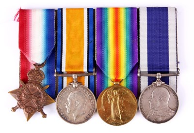 Lot 338 - A SET OF FOUR GEORGE V MEDALS COMPRISING OF...