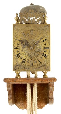 Lot 1017 - A LATE 17TH CENTURY AND LATER ITALIAN CHAMBER CLOCK