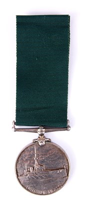 Lot 346 - A GEORGE V ROYAL NAVAL RESERVE LONG SERVICE...