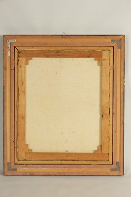 Lot 810 - AN EARLY 20TH CENTURY ABSTRACT HEAVY IMPASTO OIL ON CANVAS