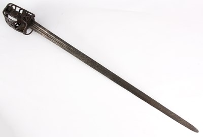 Lot 387 - A 17th CENTURY SCOTTISH ’S’ BAR BASKET HILTED...