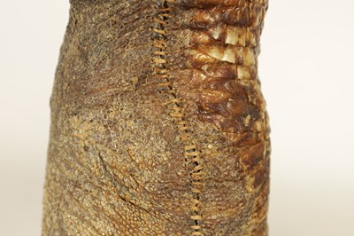 Lot 648 - AN EARLY 20TH CENTURY TAXIDERMY OSTRICH FOOT