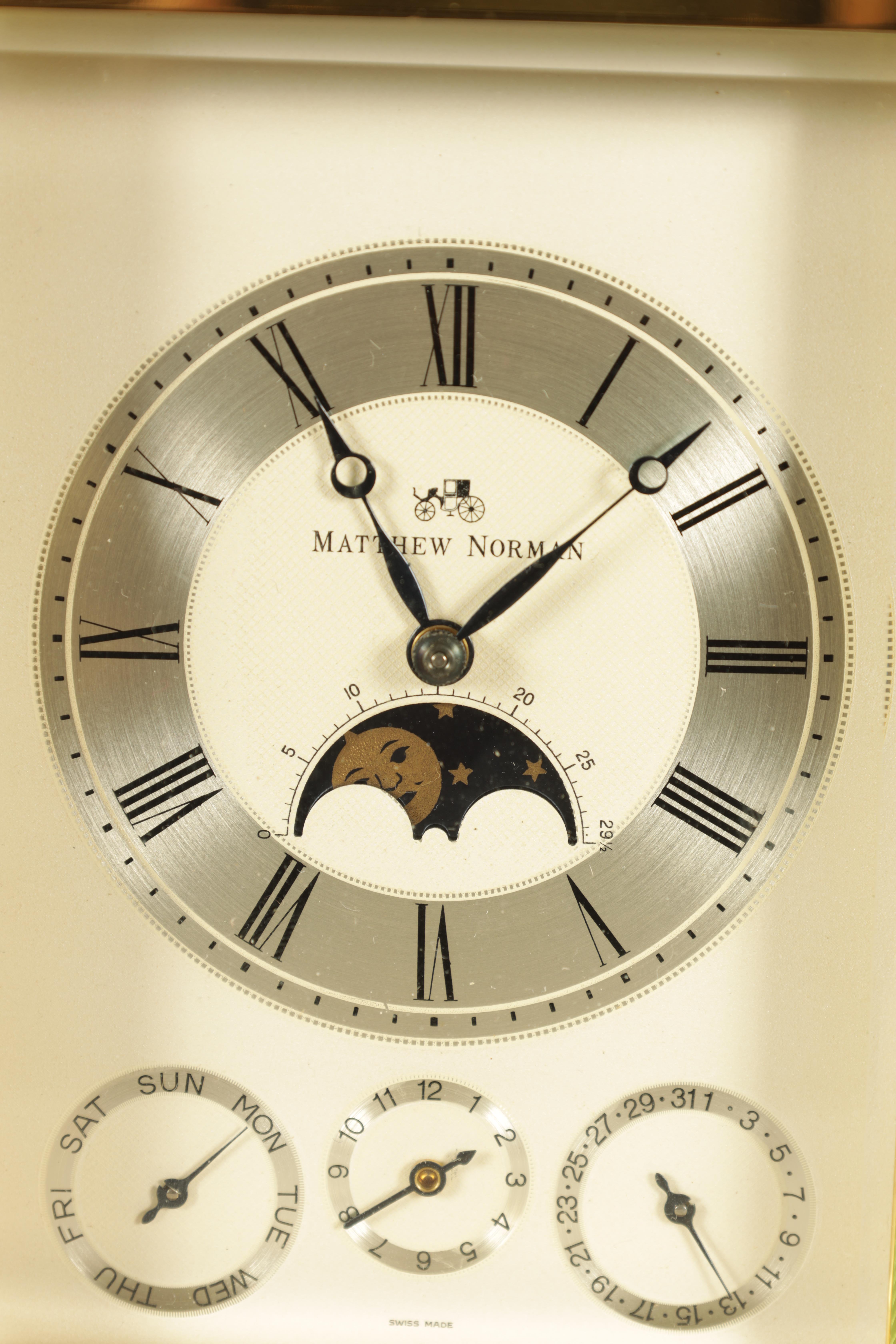 MATTHEW NORMAN ゴールド置時計　スイス　未使用品 Matthew Norman Clock | eBay