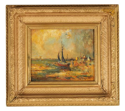 Lot 360 - AN EARLY 20TH CENTURY OIL ON CANVAS