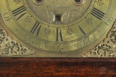Lot 437 - SAMUEL OGDEN, BENWELL. AN EIGHT-DAY OAK LONGCASE CLOCK