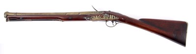 Lot 396 - A MID 18th CENTURY MASONIC BLUNDERBUSS BY...