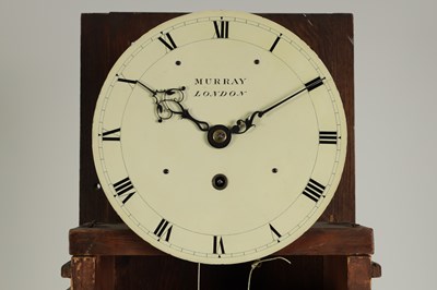 Lot 511 - MURRAY, LONDON. A FINE AND SMALL REGENCY DOMESTIC REGULATOR LONGCASE CLOCK