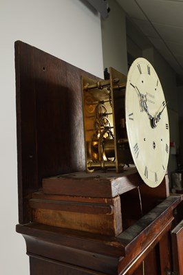 Lot 511 - MURRAY, LONDON. A FINE AND SMALL REGENCY DOMESTIC REGULATOR LONGCASE CLOCK