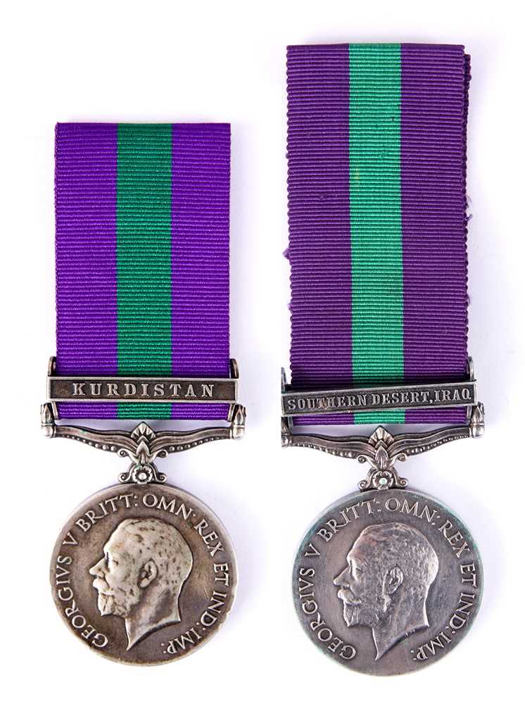 Lot 331 - A GEORGE V GENERAL SERVICE MEDAL WITH CLASP...