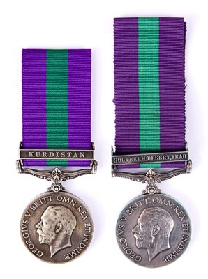 Lot 331 - A GEORGE V GENERAL SERVICE MEDAL WITH CLASP...