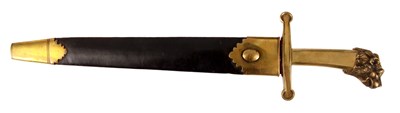 Lot 361 - A 19th CENTURY CRUCIFORM HILTED BRITISH SIDE...
