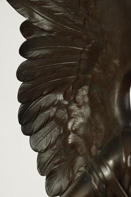 Lot 588 - JULES FELIX COUTAN (1848 -1939) A GOOD 19TH CENTURY FIGURAL BRONZE SCULPTURE
