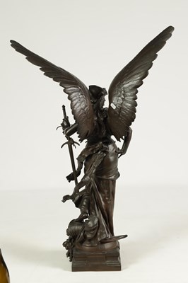 Lot 588 - JULES FELIX COUTAN (1848 -1939) A GOOD 19TH CENTURY FIGURAL BRONZE SCULPTURE