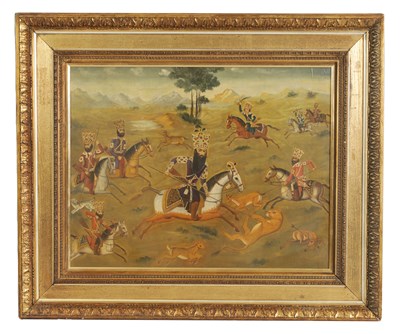 Lot 333 - A LATE 19TH/EARLY 20TH  CENTURY OIL ON CANVAS