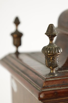 Lot 766 - SIMPSON WIGTON LONDON. A 19TH CENTURY MAHOGANY BELL TOP BRACKET CLOCK