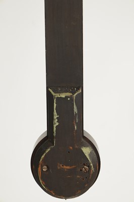 Lot 468 - CHARLES FRODSHAM, 84 STRAND, LONDON. A 19TH CENTURY ROSEWOOD ARCHED TOP MERCURY STICK BAROMETER