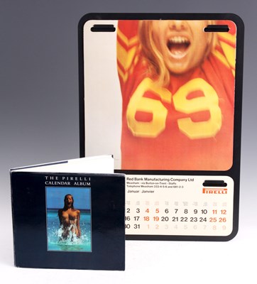 Lot 354 - A 1969 PIRELLI CALENDAR together with the...