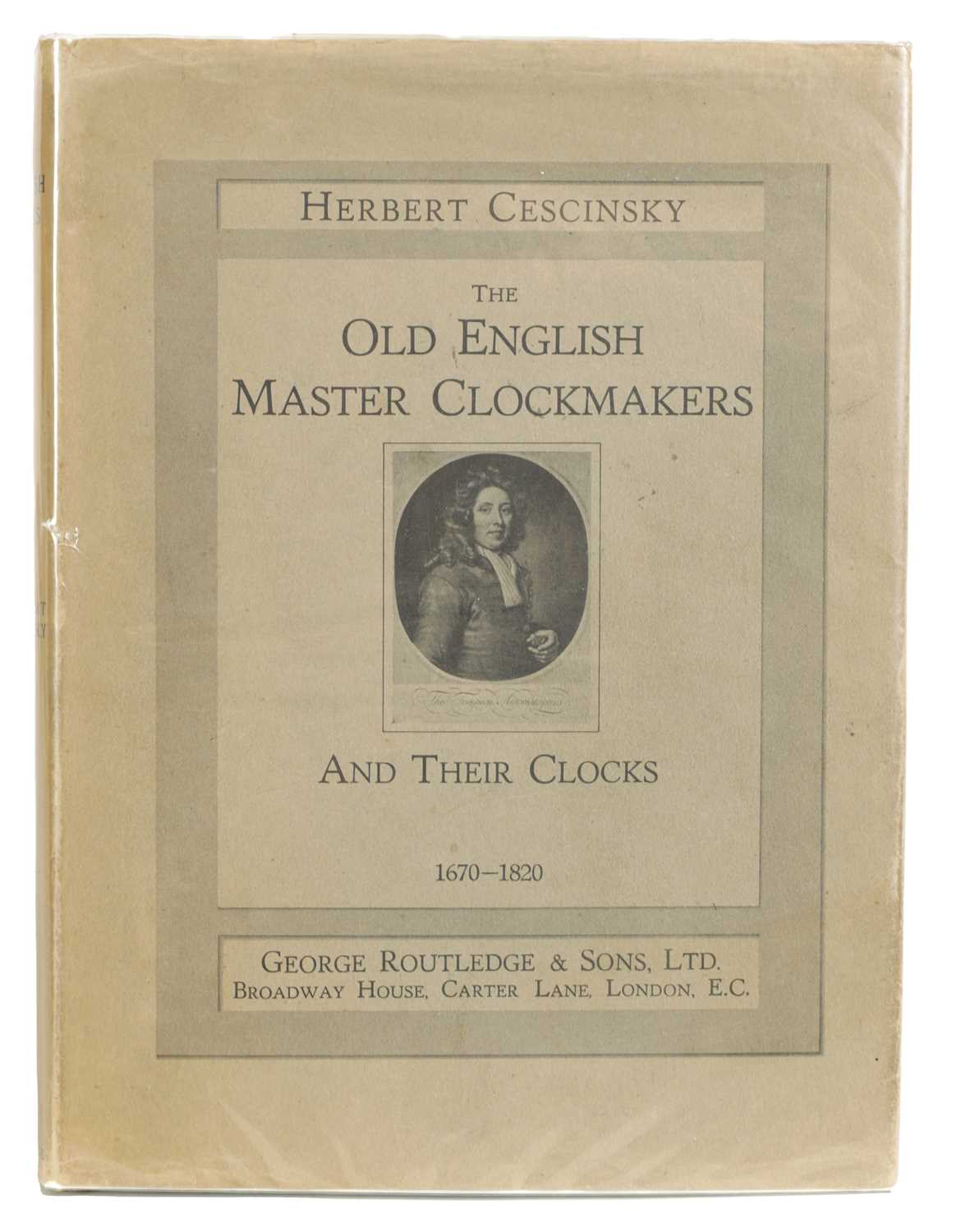 Lot 438 A HOROLOGICAL FIRST EDITION REFERENCE BOOK