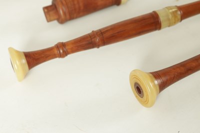 Lot 11 - A SET OF FLEMISH PIPES (BAGPIPES)