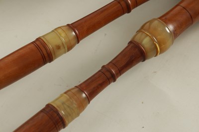 Lot 11 - A SET OF FLEMISH PIPES (BAGPIPES)