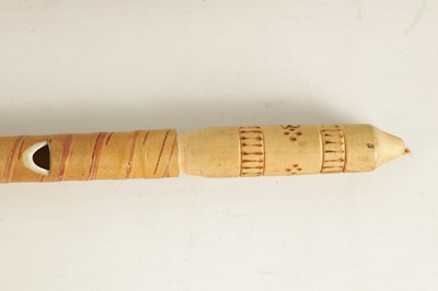 Lot 113 - A COLLECTION OF THREE SWEDISH BIRCH TRUMPETS