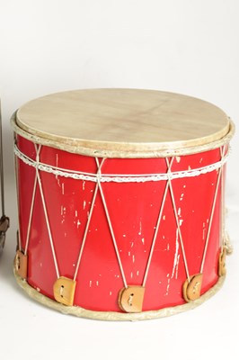 Lot 149 - A COLLECTION OF FIVE DRUMS