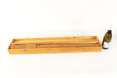 Lot 59 - A LARGE MEDIEVAL BASS RECORDER BY JOHN COUSEN