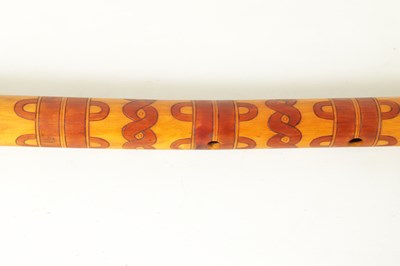 Lot 123 - A LARGE SLOVAKIAN FUJARA FLUTE