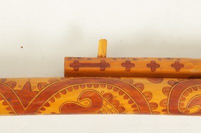 Lot 123 - A LARGE SLOVAKIAN FUJARA FLUTE