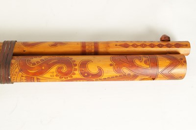 Lot 123 - A LARGE SLOVAKIAN FUJARA FLUTE