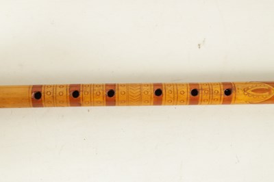 Lot 123 - A LARGE SLOVAKIAN FUJARA FLUTE