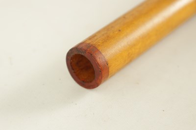 Lot 123 - A LARGE SLOVAKIAN FUJARA FLUTE