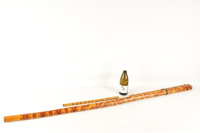 Lot 123 - A LARGE SLOVAKIAN FUJARA FLUTE