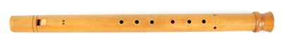 Lot 73 - A JOHN COUSEN TENOR RECORDER