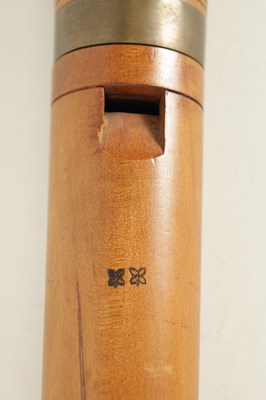 Lot 77 - AN EARLY BASS RECORDER BY JOHN COUSEN